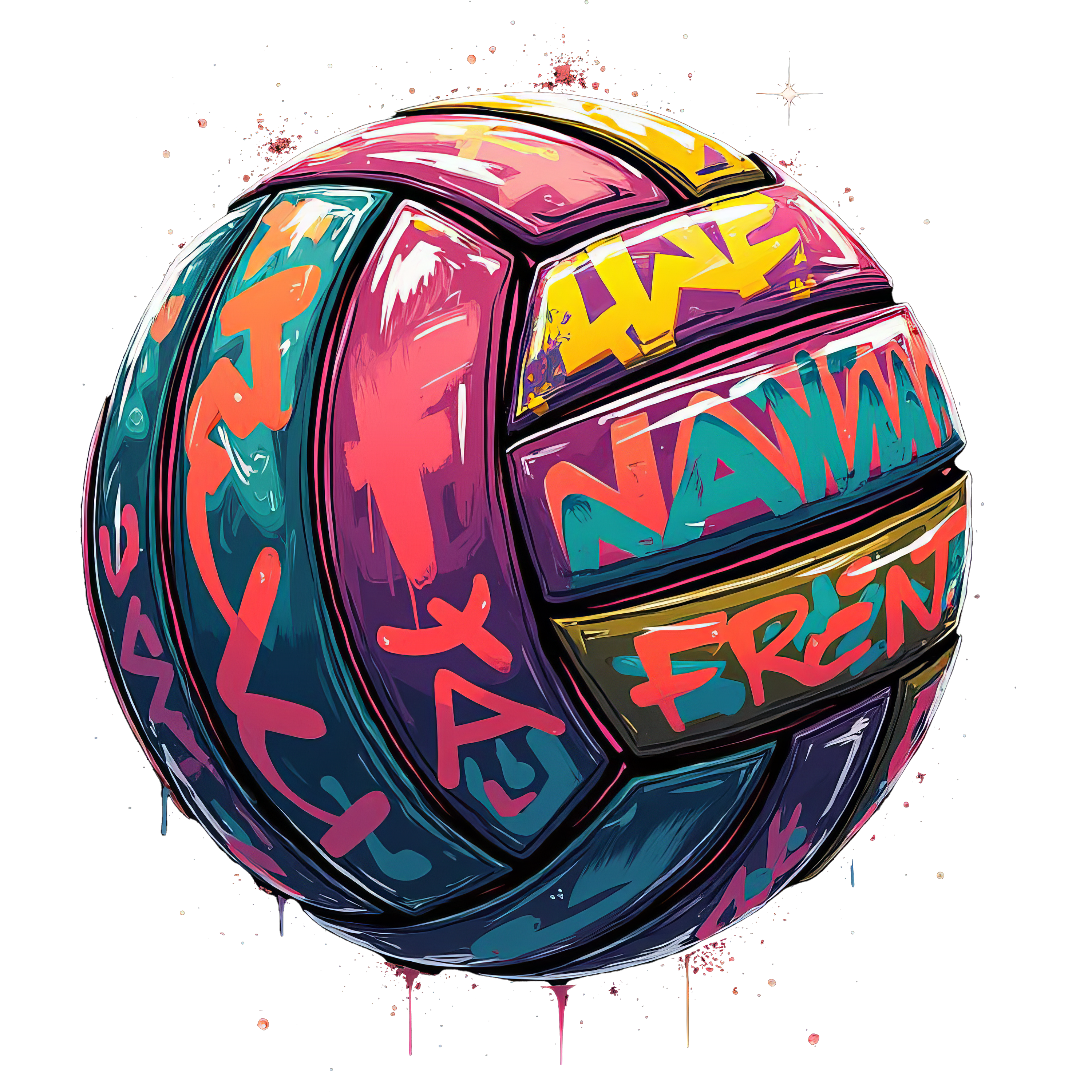 Volleyball (Paint)